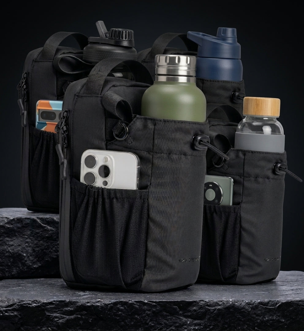 Pack Máximo Ahorro - Portabotellas y Organizador Magnético para Gym IronGrip